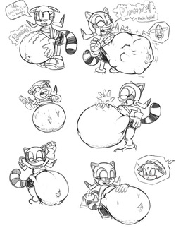 [KillBoo (Killian Booze)] Preg Marine Sketches page 3