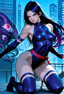 Psylocke vs Shuma Gorath (with reality stone) page 3