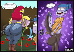[Hick44NSFW] Gloria x Nancy (Big City Greens) page 7