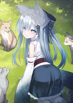 [Night White Lily (nishina kakeri)] Ore wa Shitsuren shi Bakeneko wa Futatabi Arawareru + Seisakuki Setto [Digital] page 1
