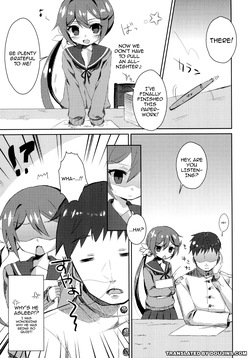 [Nagashi Soumen (Yuzaki)] Watashi o Juubun Shiawase ni Shinasai! | Make Me Very Happy! (Kantai Collection -KanColle-) [English] {Doujins.com}  [Digital] page 2
