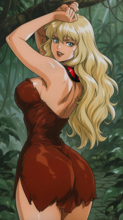 Jana de la Selva (Jana of the Jungle) (AI Generated) page 2