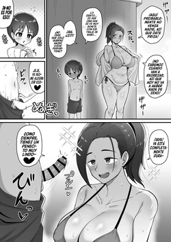 [Kiteman] Tomodachi no Ie ni Tomari ni Itta Hi Tsuzuki no Honban｜La madre de mi amigo [Spanish] [Mr.Naranjas] page 10