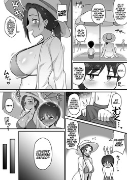 [Kiteman] Tomodachi no Ie ni Tomari ni Itta Hi Tsuzuki no Honban｜La madre de mi amigo [Spanish] [Mr.Naranjas] page 9