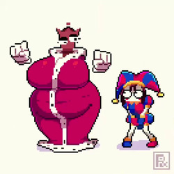 [PixZapix] Thirst for a Queenie (The Amazing Digital Circus - Animated) page 1