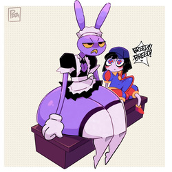 [PixZapix] Thirst for a Queenie (The Amazing Digital Circus - Animated) page 8