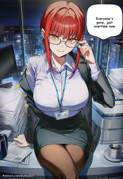 [suika2077] マキマ Office Lady 49p [AI Generated] page 2