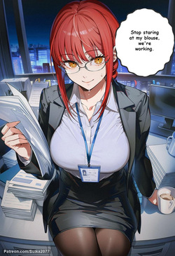 [suika2077] マキマ Office Lady 49p [AI Generated] page 3