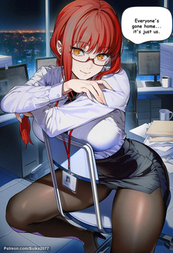 [suika2077] マキマ Office Lady 49p [AI Generated] page 4
