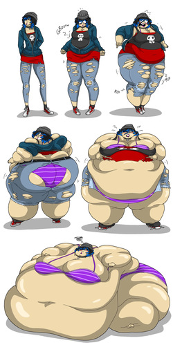 [kageyragey] Weight Gain Sequences page 1