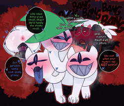 [Crushpepper] Ralsei x Clover page 9