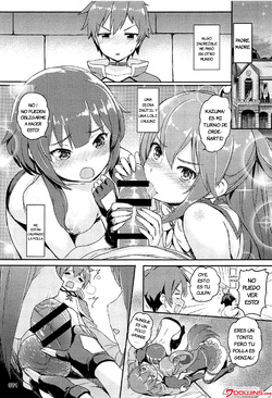 [AOKIHOSHI (Akaiguppy)] Kono Azen na Kazuma ni Shojo o!｜¡Entrégale Tu Virginidad A Este Atónito Kazuma! (Kono Subarashii Sekai ni Syukufuku o!) [Spanish] [JFairy Traslate] [Digital] page 2
