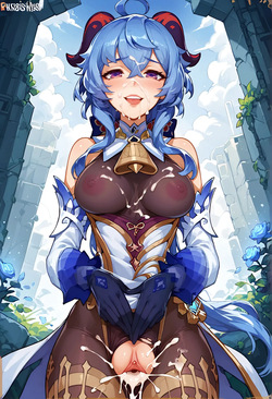 [Baddiiee] Genshin Ganyu (Ai Generated) page 9