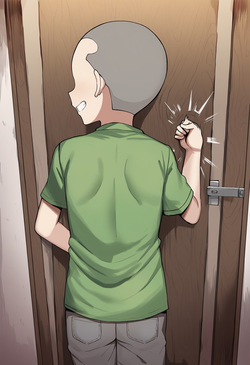 [gumiii] Pervert Brat vs. Black-Haired Bob-cut Girl ② [AI Generated] page 2