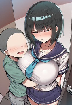 [gumiii] Pervert Brat vs. Black-Haired Bob-cut Girl ② [AI Generated] page 5
