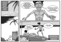 [OldFlameShotgun] Lusty Mom: Beach's Day | Похотливая мамочка: День на пляже [Russian] [InkSin] page 2