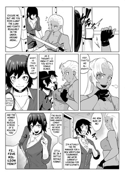 [Haru Tanuki-ya] Golden Wolf Luna Kutsujoku ProWres 1 | Golden Wolf Luna: Humiliating Pro Wresting 1 [English] [ApricotJam] page 3