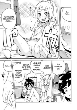 (Puniket 37) [Zenra Restaurant (Heriyama)] Lillie Kimi no Atama Boku ga Yoku Shite Ageyou | Lillie, je vais satisfaire tous tes désirs! (Pokémon Sun and Moon) [French] {Les Poroïniens + Hadess} [Decensored] page 9