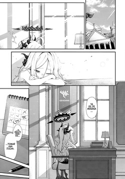 (C107) [Damenahidou (Damenahito)] Mada Hinadori no Kimi e - To you who are still a baby bird (Blue Archive) [Spanish] [Rakuen Translations] page 2