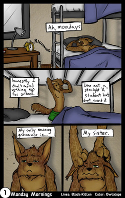 [Black-Kitten] Monday - Sunday Mornings + Extras page 2