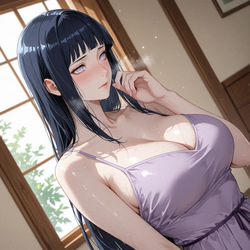 [HermesArt] Hinata Hyuga - Home Alone (Naruto) [AI Generated] [Preview] page 6