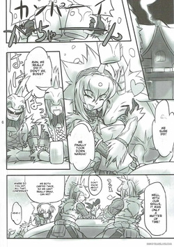 (C81) [C.H.A.R.I.O.T (Tsukigami Chronica)] Kirin-san de Asobou! (Monster Hunter) [English] [MTL] page 5