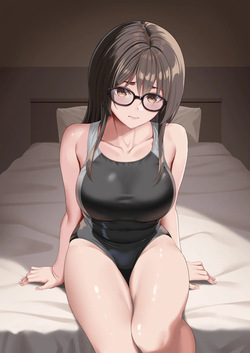[ふゆみつ] 競泳水着で撮影される女子大生 page 9