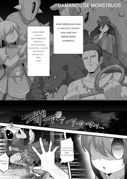 (Dakkoku Jiro) Taming ability requires cum shot! Get raped by futanari monsters and take over the world Español page 2