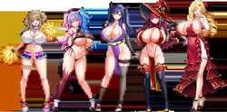 [Milk Factory] Motto! Haramase! Honoo no Oppai Isekai Oppai Spy Gakuen! Characters sets Part1 page 1