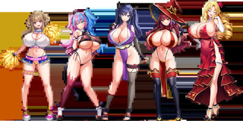 [Milk Factory] Motto! Haramase! Honoo no Oppai Isekai Oppai Spy Gakuen! Characters sets Part1 cover