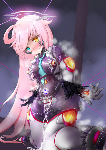 [Angelus](碧蓝档案)小鸟游星野抵抗着使她转化为PMC士兵的触手服 cover