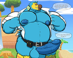[akita77] Dating a Big Daddy Dodo (Animal Crossing: New Horizons) page 2