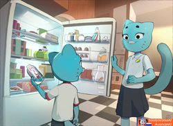[Matchattea] Night Shifts (The Amazing World of Gumball) [RUSSIAN] [Jesus42] page 4