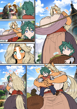 [Nembuta] The horse lady and the boy [Ongoing] page 2