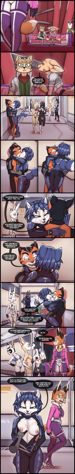[Luraiokun] Rimba Racer x Starfox Crossover Prelude (ongoing) page 5
