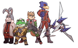 [Luraiokun] Rimba Racer x Starfox Crossover Prelude (ongoing) page 9
