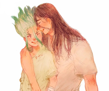 [DDSCharcoal] TsukaSen Log (Dr.STONE) cover