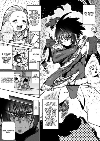 [Horieros] "Mesu Ochi" Sekai Saikyou no Koroshiya Self Mesu-ka Kaizou | The World's Strongest Assassin Self- Feminization (Ongoing)  [English] cover