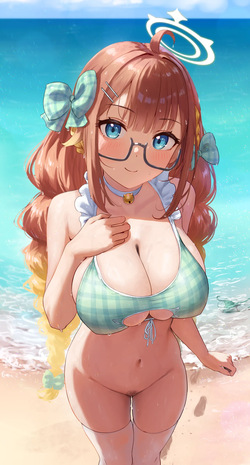 [炭水] 水着シミコ差分 (ブルーアーカイブ) page 3