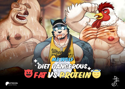 [Desfrog] Mr. Wolf l Diet Dangerous l Fat Vs Protein | 늑대의 위태로운 다이어트 - 지방 대 단백질 [Korean] [장미 메가] page 2