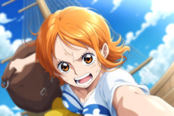 [Doramukann (ドラムカン)] One Piece-Nami [AI Generated] page 4