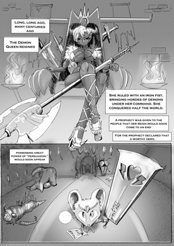 [AritaTian] The Hero Mouse and  Demon Queen page 1