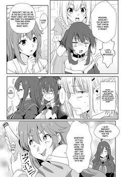 [Nikoushikou (Nekosaki Aoi)] A Spectacular Ejaculation for Megumin! 7| Wèi huì huì xiàn shàng huálì de bào shè 7 | Megumin ni Kareina Shasei o! 7 (Kono Subarashii Sekai ni Syukufuku o!) [Digital] [English] [XO Manga] page 7