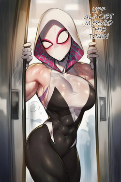 Webs Of Humiliation (Ai Generated)  [spidergwen. spiderman] page 1