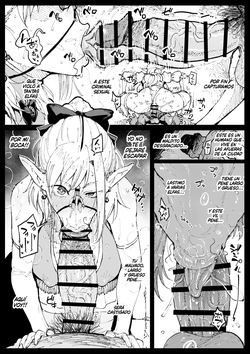 [Ahemaru] High Elf no Joou to Hime ga Seihanzaisha o Korashimeru-teki na Yatsu｜Una historia sobre como la reina y princesa elfas castigan a los criminales sexuales [Spanish] [P7Neko] page 5