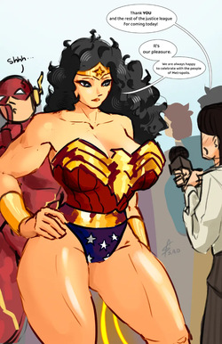[StrayAfterDark] Wonder Woman comics page 3