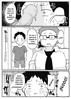 [Otto] Sensei no Kagai Jugyou ~Aka-chan no Tsukurikata~｜La Clase Especial del Maestro ~Cómo Hacer Bebés~ [Spanish] [PANELVOX] page 10