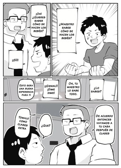 [Otto] Sensei no Kagai Jugyou ~Aka-chan no Tsukurikata~｜La Clase Especial del Maestro ~Cómo Hacer Bebés~ [Spanish] [PANELVOX] page 3