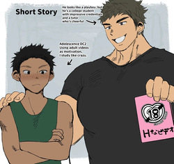 [Suikanotane (Hashikure Tarou)] College Student Tutor × DC-kun [Eng] page 1