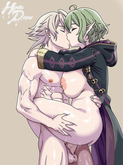 Hentadraw colored illustrations page 1